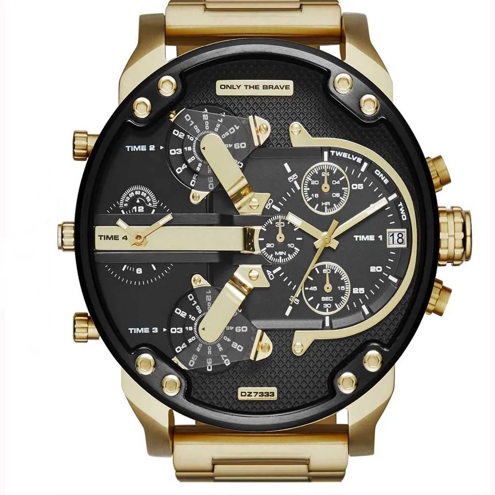 Лидирующий бренд, Роскошные мужские часы с большим циферблатом, военные кварцевые часы для мужчин, деловые повседневные спортивные мужские наручные часы, Relogio Masculino - Цвет: jintairui 9