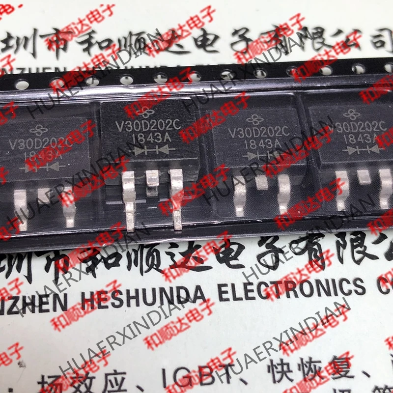 5 шт., новые оригинальные кнопки V30D202C-263 200V 30A на