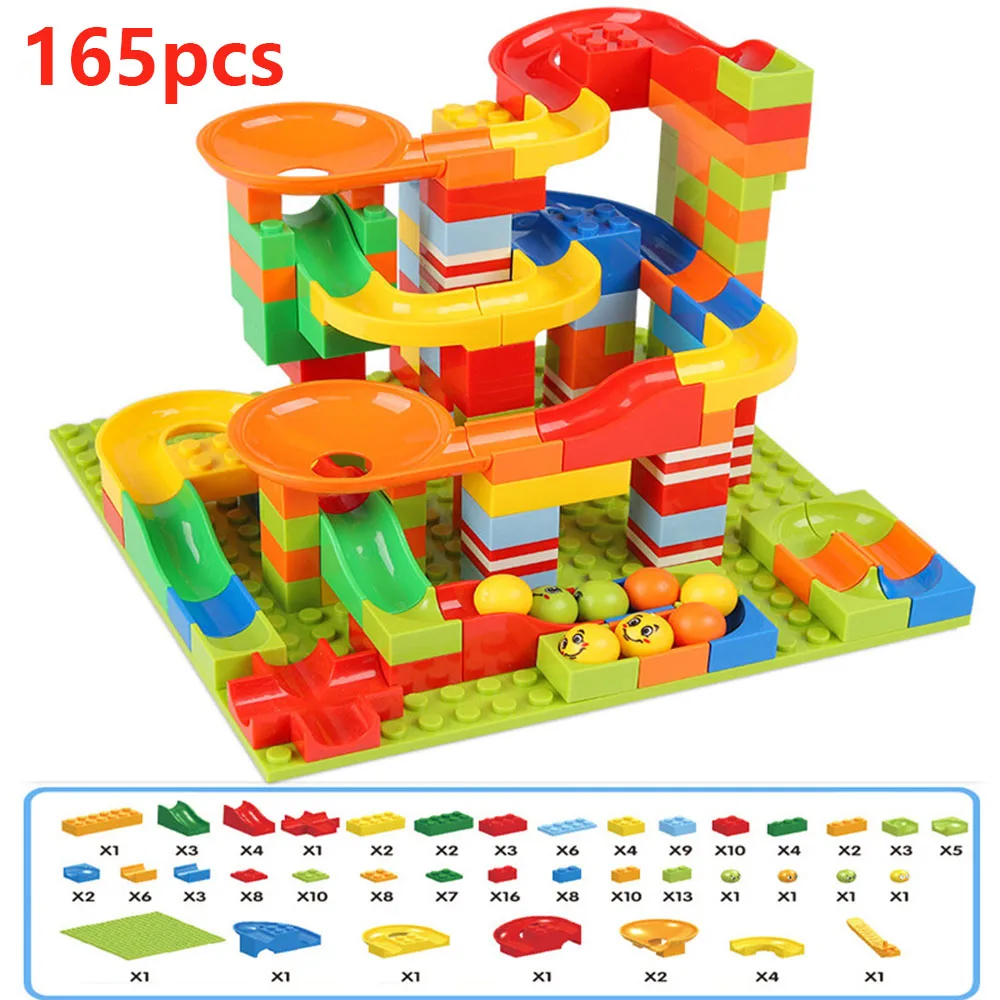 Marble Run DIY Block Educational Toy - Image 5