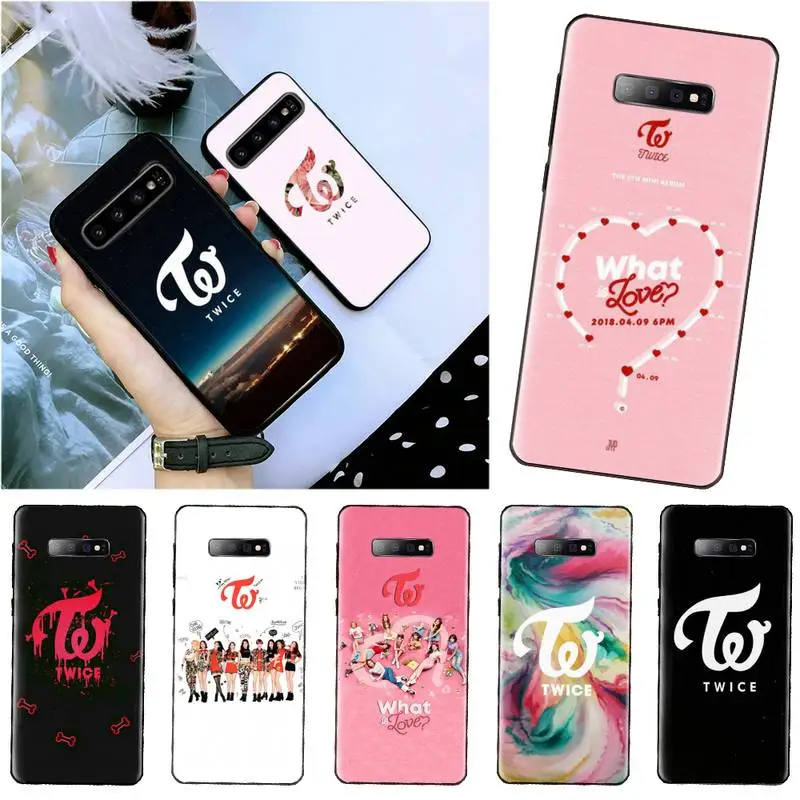 

Twice combination fashion Phone Case For Samsung S6 S7 edge S8 S9 S10 e plus A10 A50 A70 note8 J7 2017