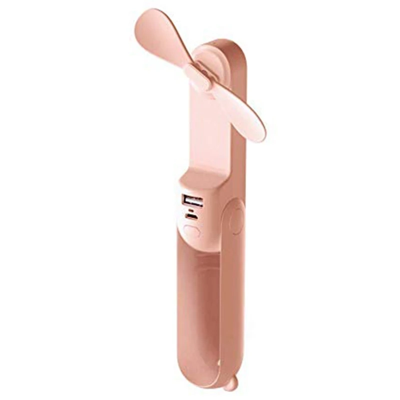 

Portable Handheld Mini Fan Lovely Small Bear Usb Foldable Multipurpose Outdoor Fan Rechargeable Desktop Fan For Home