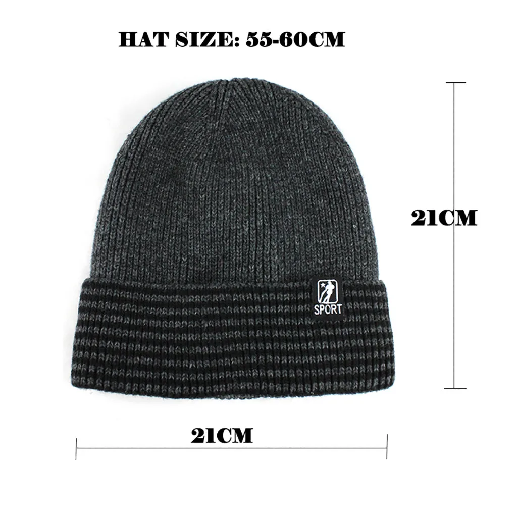 Мужская теплая Шапка s Beanie, Зимняя утолщенная вязаная ветрозащитная Шапка, Шапка и шарф, комплект из двух предметов, винтажная Шапка-тюрбан, Шапка Женская
