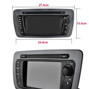 Image 5 - Android 9.0 Car Radio For Seat Ibiza 6j 2009 2010 2012 2013 MK4 FR GPS Navigation 2 Din Screen Audio Multimedia WIFI 2din Player