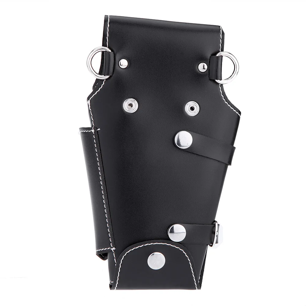 

Hairdressers Waist Pack Soft Leather Scissors Comb Bag Hairdressing Tool Professional Salon Hair Scissor Bags