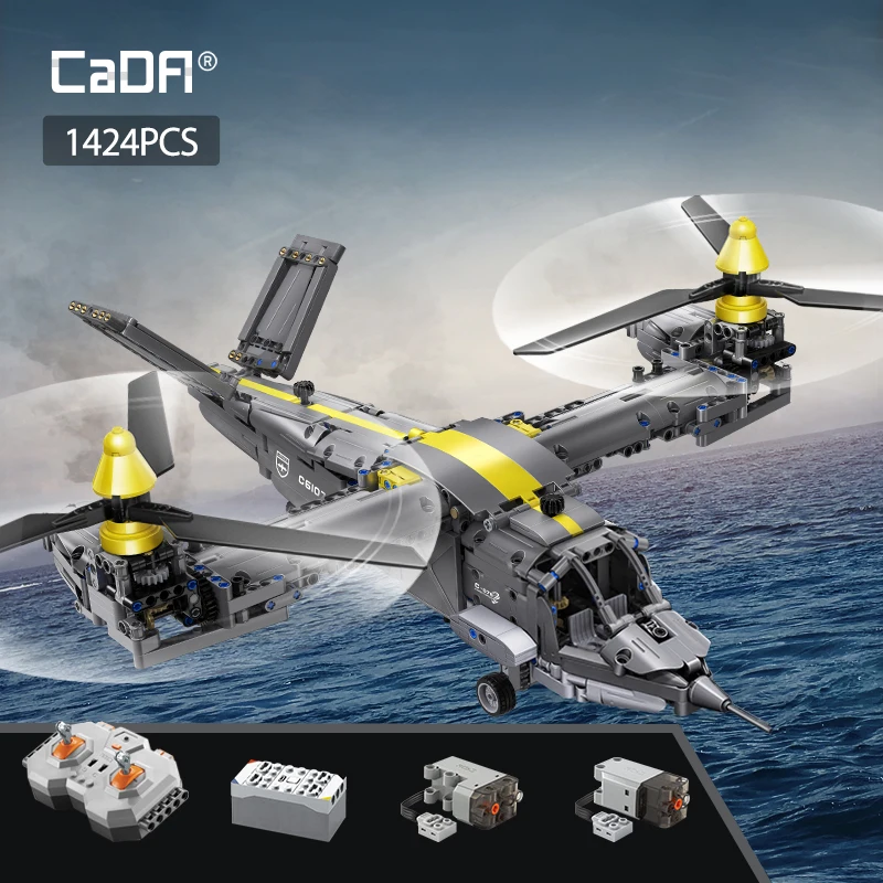 Klocki CADA Rotorcraft za $41.26 / ~168zł