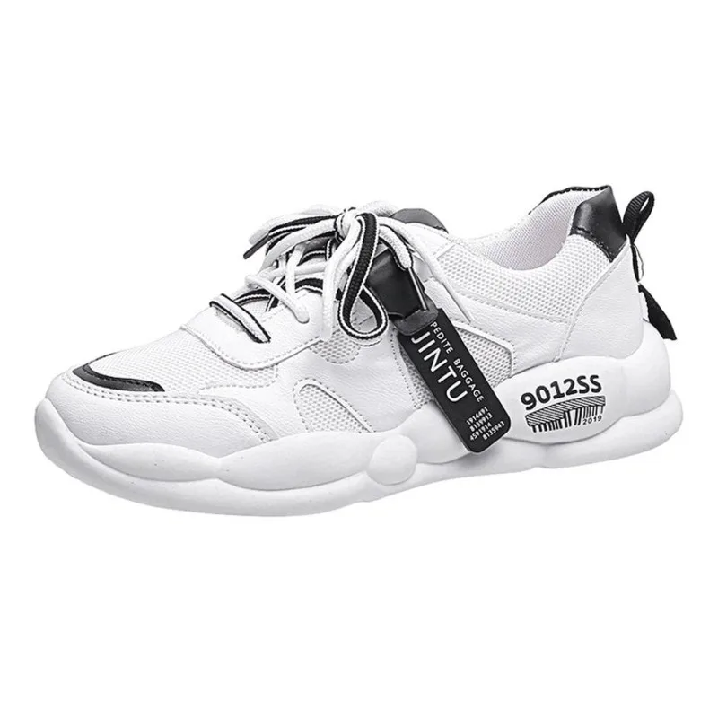 Women Sneakers Fashion Flat Platform Sneakers Lace-up Ladies Brand Chunky Causal Shoes Woman Sports Shoes Chaussure Femme