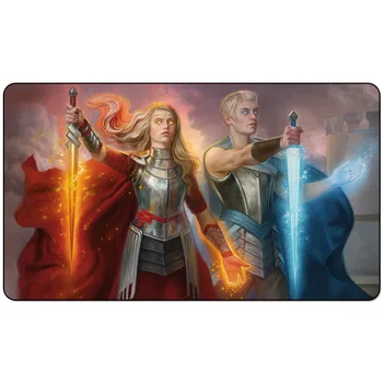 

60x35cm Size (24 x 14 inch) Magic Playmat: THE ROYAL SCIONS (THRONE OF ELDRAINE) Playmats Board Game Mat