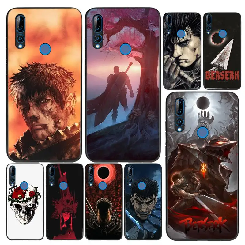 Berserk Guts Soft Cover Phone Case For Huawei P20 30 40 Pro Mate 20 Honor 9x 10 30lite Y62019 | Мобильные телефоны и