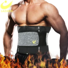 

LAZAWG Men Waist Trainer Neoprene Hot Sauna Sweat Belt Workout Slim Gym Body Shaper Tummy Control Corsets Weight Loss Belts
