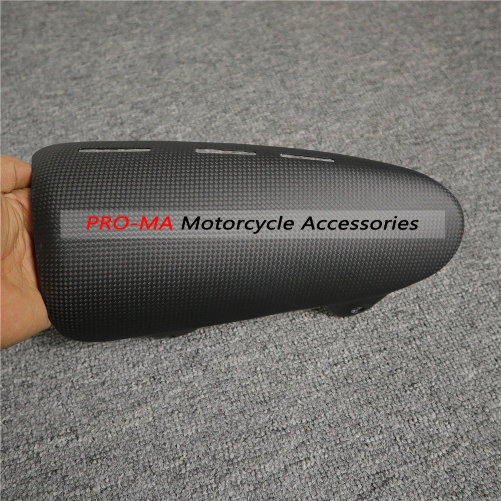 Чехол для выхлопных газов мотоцикла из углеродного волокна Ducati Diavel 2011-2014 Простой