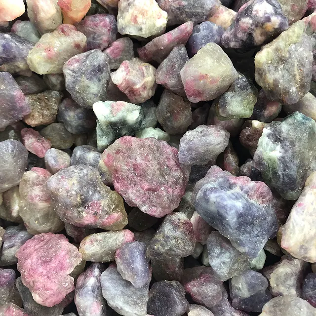 1pc Natural Pink Tourmaline Healing Mineral 3