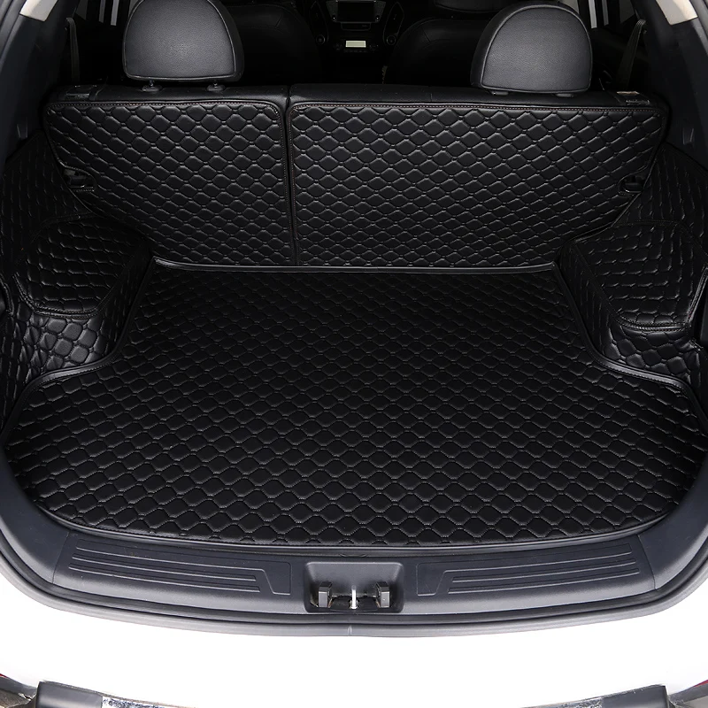 

HLFNTF Custom Car Trunk Mat For nissan qashqai j10 x-trail t31 juke murano patrol y61 tiida teana waterproof car accessories