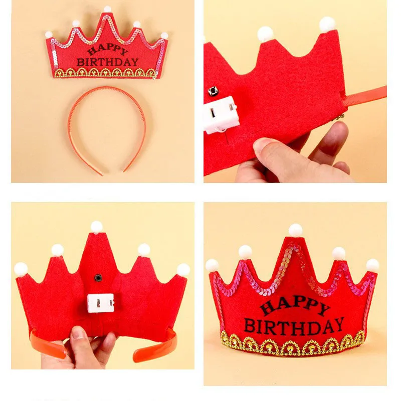 LED-King-Princess-Prince-Happy-Birthday-Paper-Crown-Hats-Baby-Shower-Boy-Girl-Birthday-Party-Xmas