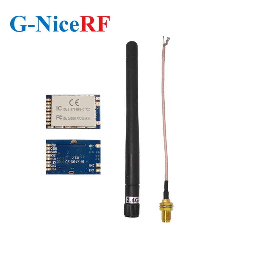 

20 шт Бесплатная доставка RF2401F20 2,4G высоко интегрированный RF модуль с RF чип скандинавских nRF24L01 +