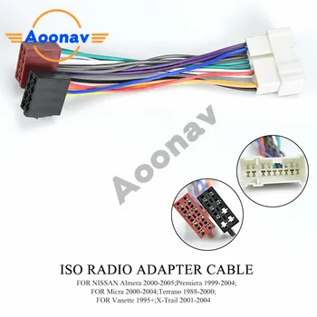 

Aoonav 12-018 ISO Radio Adapter for NISSAN (select models) Wire Wiring Harness Connector Lead Loom Cable Plug Adaptor Stereo