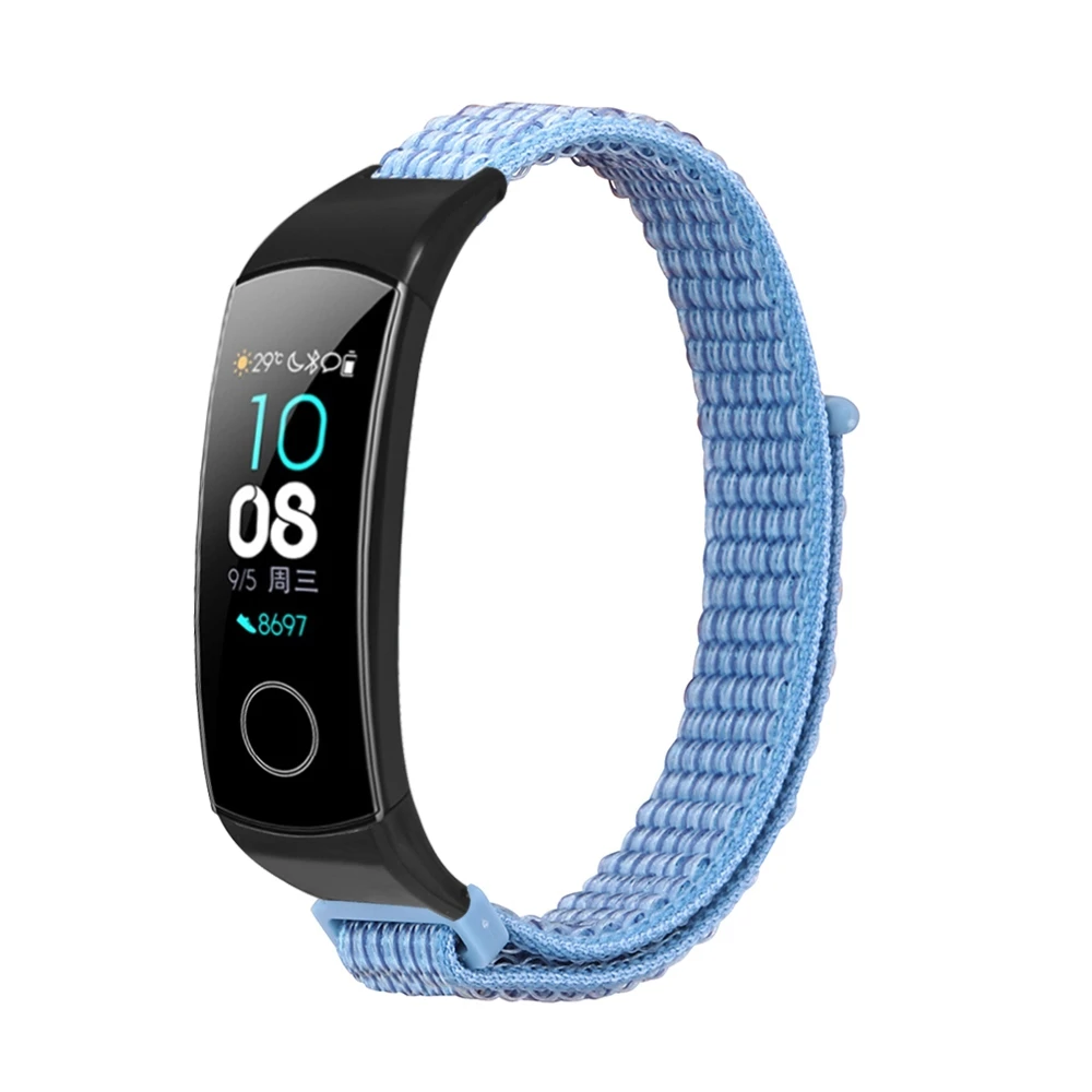 Для Honor Band 4 5 Смарт-браслет нейлоновый ремешок для спортивных часов для Hornor Band 5 Band 4 смарт-Браслет фитнес-браслет умные аксессуары
