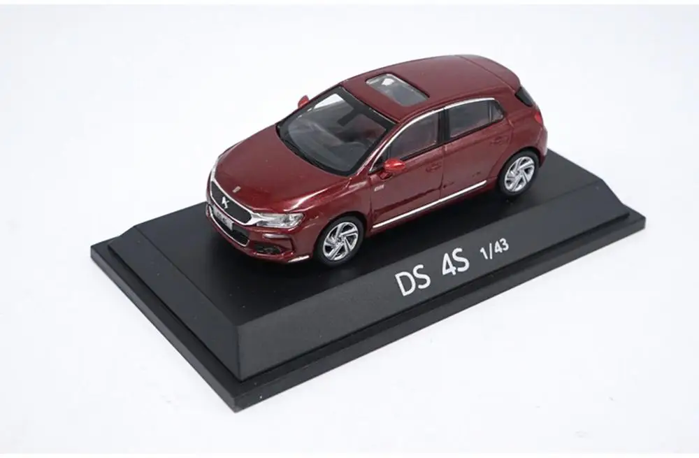 1/43 масштаб DS 4S красный литье под давлением модель автомобиля коллекция подарок в коробке