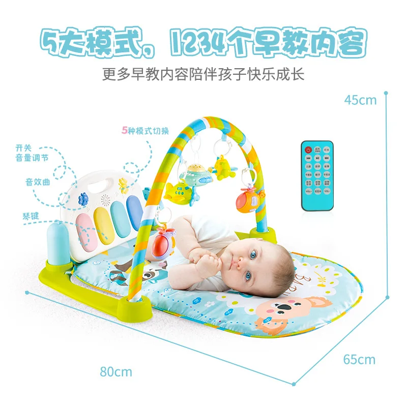 

Pedal Piano Infant Fitness Frame Maker Newborns Baby Music Game Blanket Toy 0-1-Year-Old 3-6-12 Month