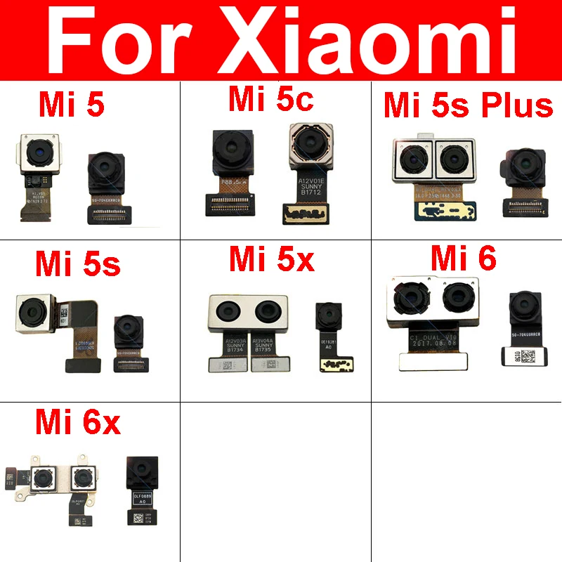 Запасные части для фронтальной камеры Xiaomi Mi 5 5C 5S Plus 5X 6 6X | Мобильные телефоны и