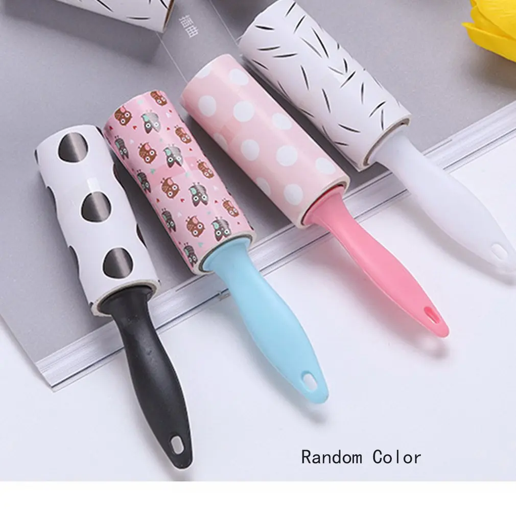 

Lint Roller Mini Tearable Clothing Roller Sticky Hair Rolling Dust Paper To Clothes Dust Remover 30 Tear