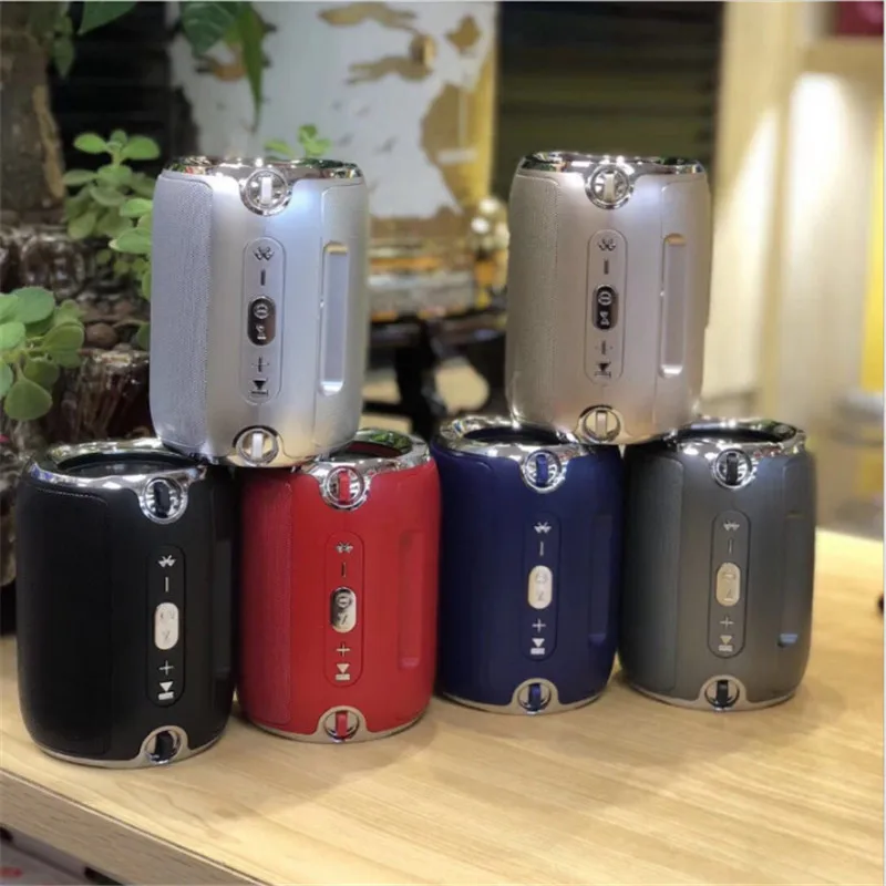

Mini 5W Bluetooth speaker Portable column wireless Stereo subwoofer With 1200 mAh Amplifier AUX Outdoor sound box For PC