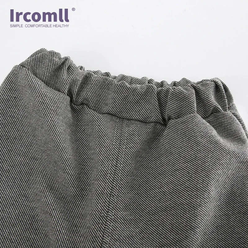 Ircomll/костюм для маленьких мальчиков, комплект одежды из 2 предметов с отложным воротником, серое джентльменское пальто+ штаны, штаны для детей, комплекты одежды для мальчиков, От 1 до 4 лет