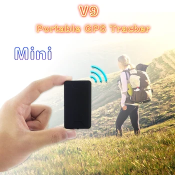 

V9 Mini size GPS Tracker With Strong Magnetic long-standby SOS Remote monitoring GPS+WFi+Beidou+LBS Positioning 2600mAh Battery