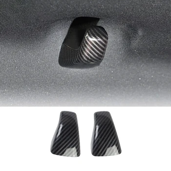 

for Dodge Challenger 2015-2020 Carbon Fiber Rear Roof Hook Cover Trim Decoration Accessories Car Styling