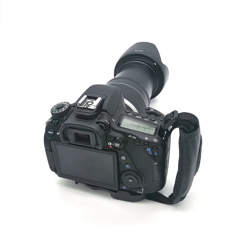 Кожаный черный ремешок для камеры Canon Nikon sony наручный ремешок для камеры быстросъемные аксессуары