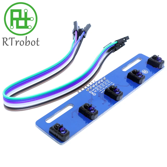 3.3V IR Infrared Sensor Module Track Module Sensor Board Diode Triode Board