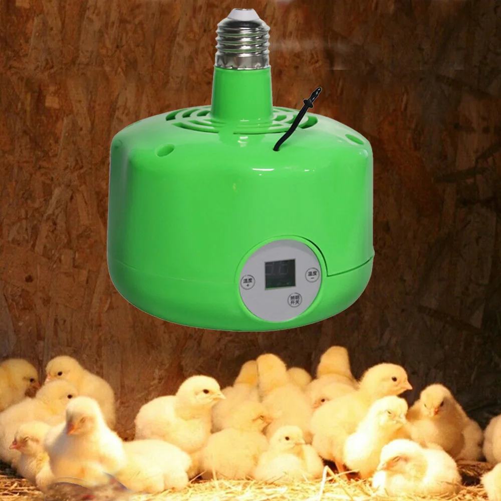 Pet Heating Lamp Farm Animal Warm Light Three Speed Thermostatic Temperature Controller For Chicken Piglet Duck Reptile Box |