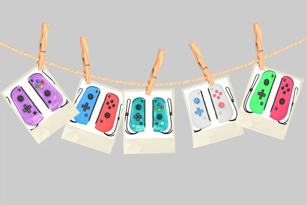 Беспроводной контроллер для nintendo Switch Joy-Cons Joy Cons 2 Вибрация шестиосевая соматосенсорная функция один клик Пробуждение