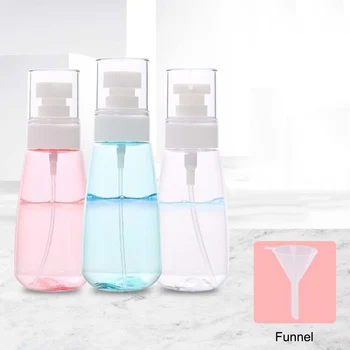 

5 Pcs Transparent Perfume Spray Bottle Fine Spray Refillable Travel Atomizer Travel Container Bottle Hot Sale