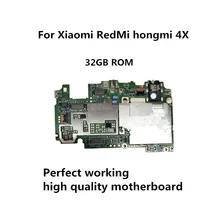 32GB мобильная электронная панель Материнская плата разблокированная с чипами схемы гибкий кабель для Xiaomi RedMi hongmi 4X