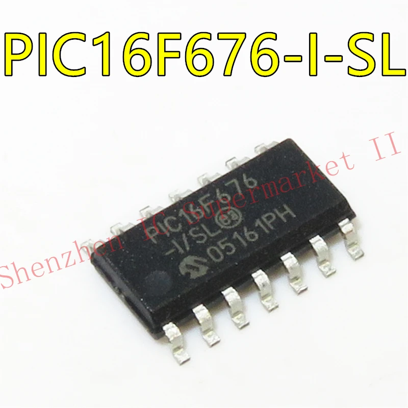 1 шт./лот PIC16F676-I/SL SOP-14 в наличии | Электронные компоненты и принадлежности