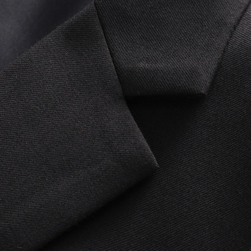 2020 New Arrival Morning suit Wedding Suits For Men Best man's Three Peices Suits (Jacket+Pants+vest) Custom made Black Suits 5