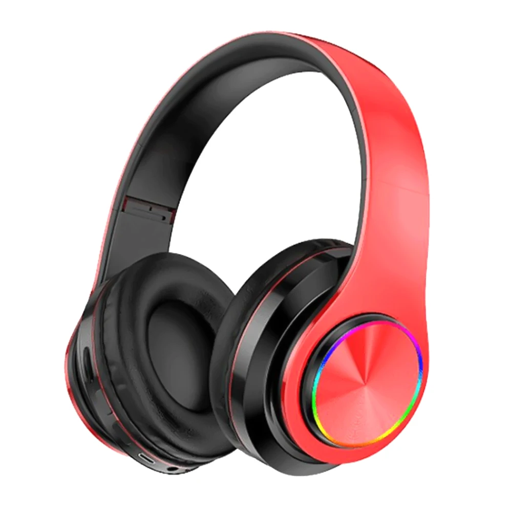 Gaming Headset B39 RGB Luminous Wireless Headphone BT5.0 Foldablet Earphone with Micphone | Электроника
