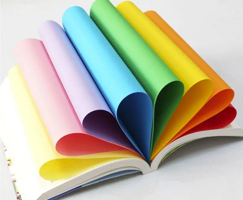 100pcs A4 Colour Office Printing Copy Preferred Paper Base Dust-free Particles Print Card-free Machine Wide Scope of Application