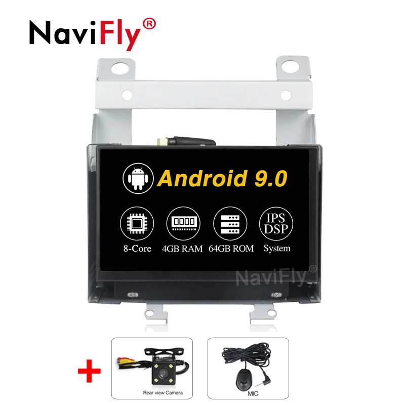 ips DSP 8Core Android 9,0 Автомобильный dvd Радио мультимедийный плеер с gps-навигатором для Land Rover freelander 2 2007 2008 2009 2010 2011 2012 - Цвет: 8Core Camera