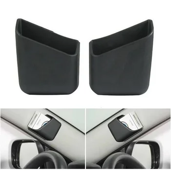 

2Pcs Universal Car Auto Accessories Organizer Storage Box For Toyota Camry Corolla RAV4 Highlander Land Cruiser PRADO Vios Prius