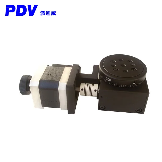 Px110-60 Elektromos Forgó Táblázat 360 Fokos Szög Beállító Forgóasztal - Image 5