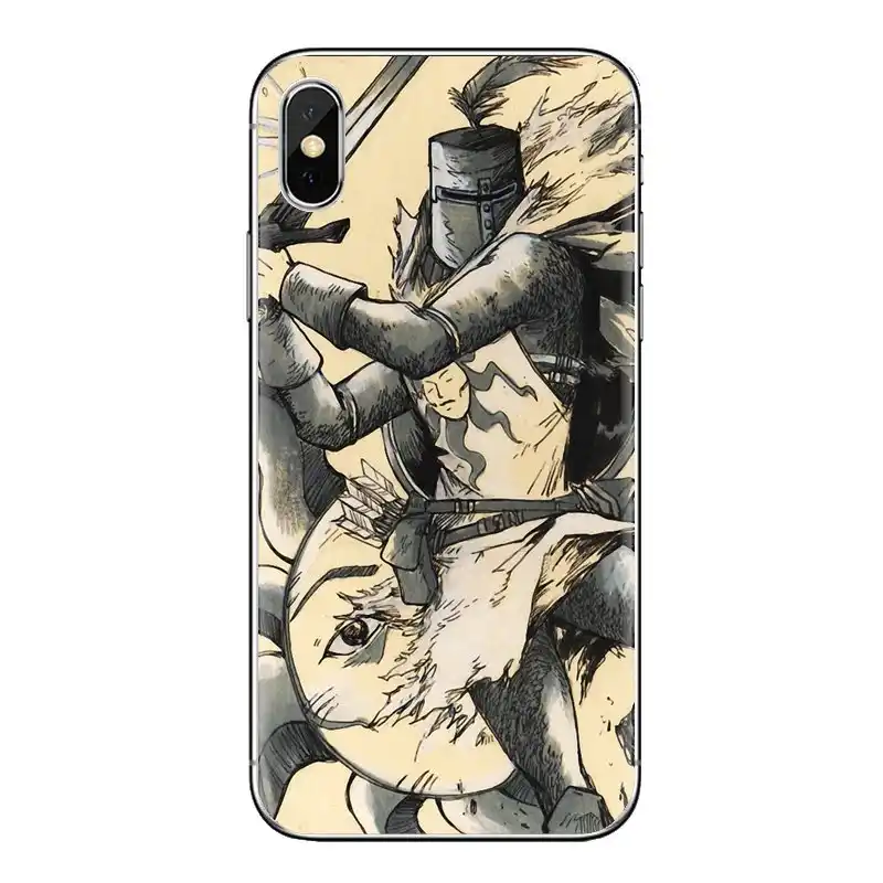 Рубашка &quotВосславь солнце&quot Dark Souls для Xiaomi Mi3 samsung A10 A30 A40 A50 A60 A70 Galaxy S2 Note 2 большое
