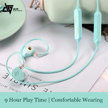 

Auglamour F300BT Wireless Headphones For Phone Bluetooth Earphones With Microphone In-ear Bass For Xiaomi Samsung iPhone Huawei