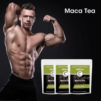 

GPGP GreenPeople Men Maca Tea 7/14/28days Pure Natural Herbal Teabag Conditioning Male Functional Improve Immunity Extreme Power
