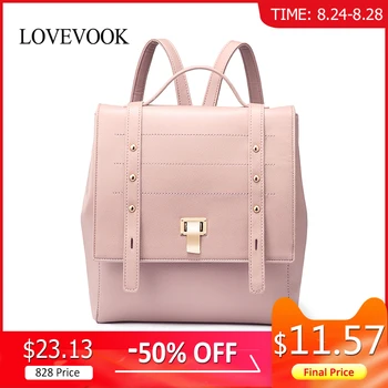 

LOVEVOOK backpack women bag female backpack schoolbag for girls teenagers 2020 ladies bags high quality PU large capacity travel