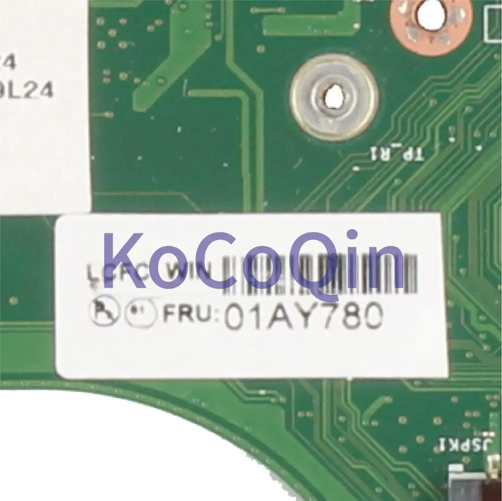 KoCoQin материнская плата для ноутбука LENOVO Thinkpad YOGA 260 SR2F0 I5-6300U материнская плата 01AY780 LA-C581P