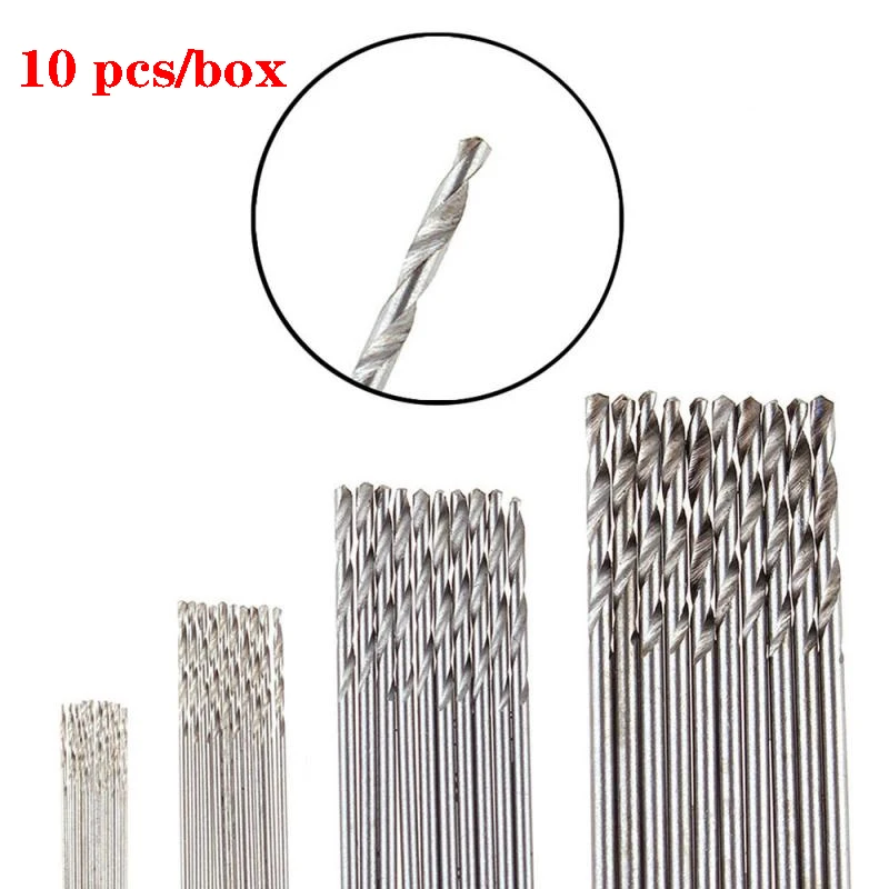 5-Piece HSS Drill Bit Set (1.5mm-5mm) With Storage Case – For Metal, Wood, Plastic