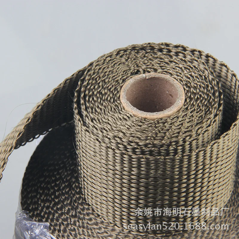 Титановая позолоченная Модифицированная выхлопная труба изоляционная ткань Муса Basjoo ткань высокотемпературная нагревательная с защитой изоляционная пена