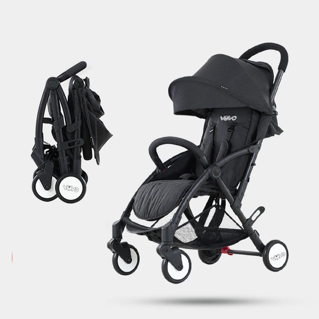 $US $81.60  VOVO Mini Portable Baby Stroller Can Sit Lie Ultra-light Folding Simple Umbrella Children Trolley n