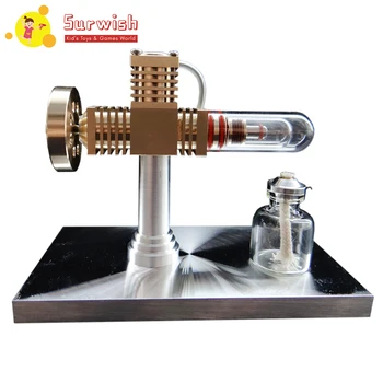 

Quartz Heat Pipe Free-Piston Stirling Engine Model High-End Creative Gifts For Collection